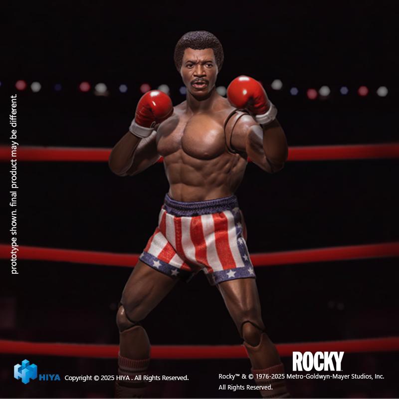 送料無料◇ロッキー 1/12 アクションフィギュア アポロ・クリード