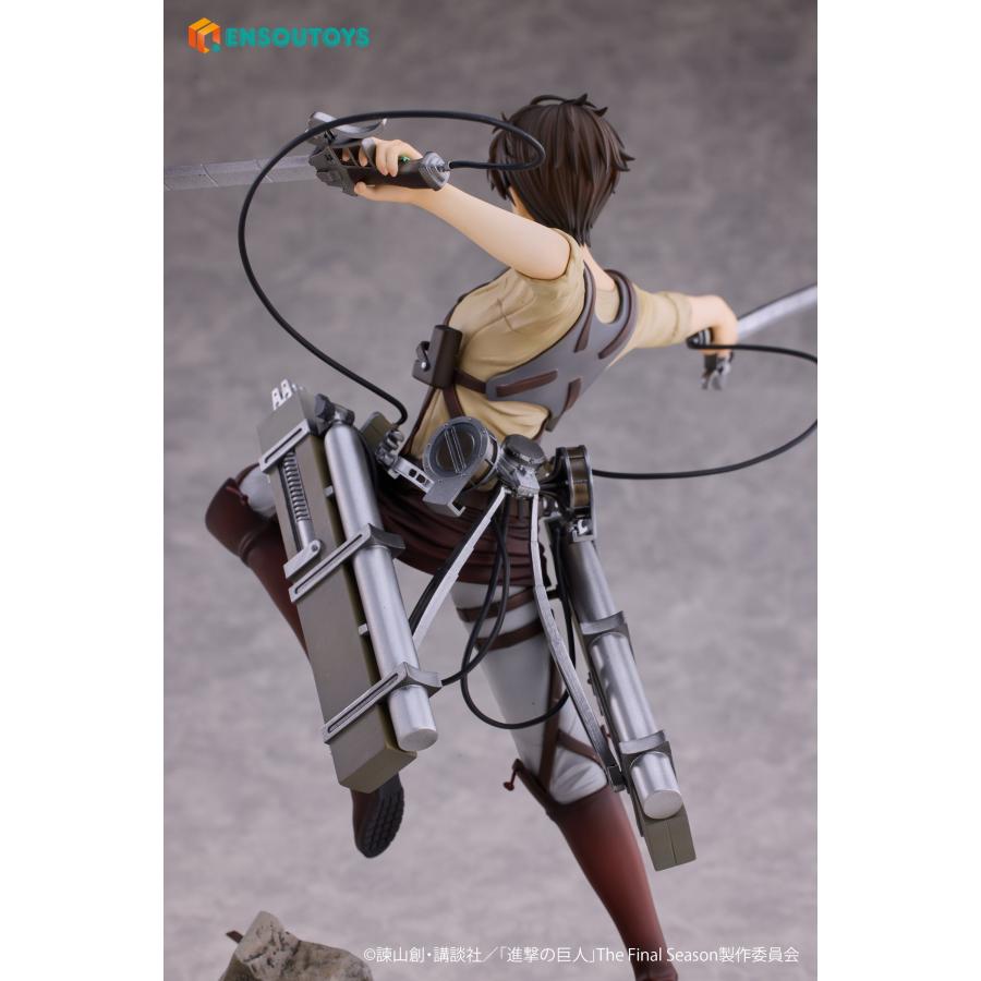 送料無料◇進撃の巨人 エレン・イェーガー ENSOUTOYS 1/7