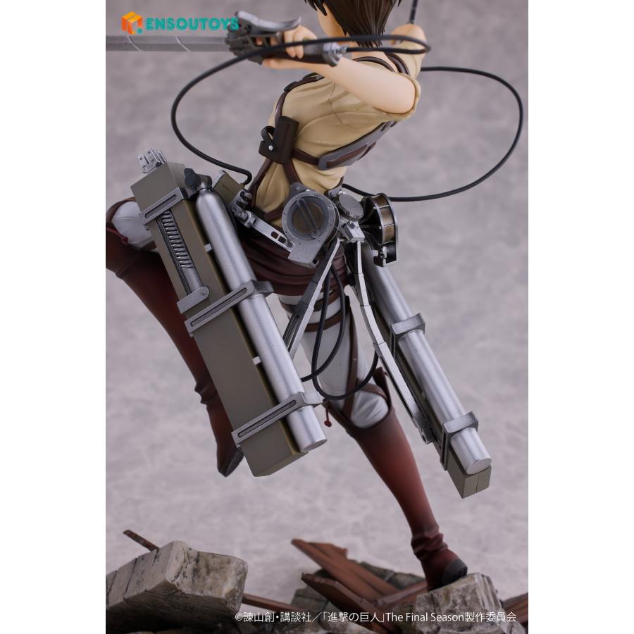 進撃の巨人 エレン 1/7スケール　フィギュア　新品未開封 Amazon.co.jp: 進撃の巨人 エレン 1/7スケール PVC&ABS製塗装