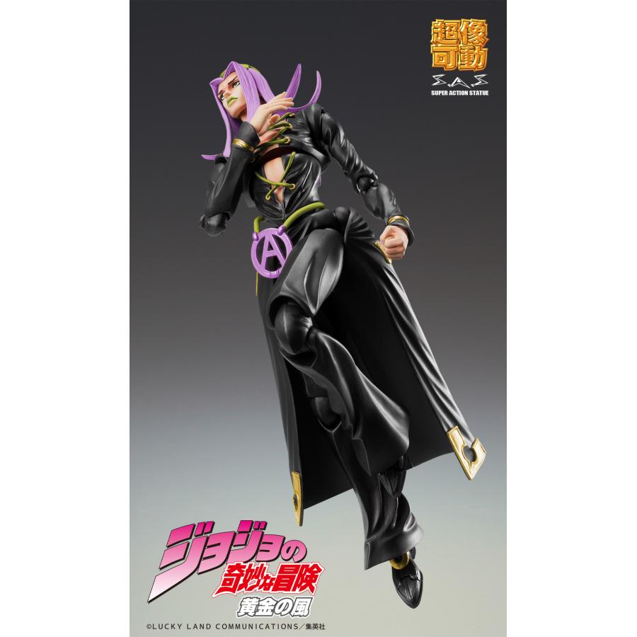 新品 超像可動 WF限定特典付き レオーネ・アバッキオ Ver. ブラック 超像可動『ジョジョの奇妙な冒険 第5部』「レオーネ・アバッキオ