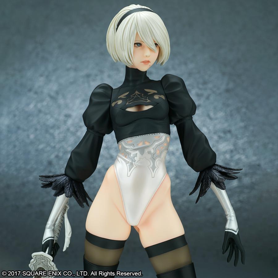 スクウェア・エニックス NieR:Automata 2B DX版 フィギュア 中古】(本体A/箱B)NieR：Automata 2B (ヨルハ 二号 B型) DX版 完成品