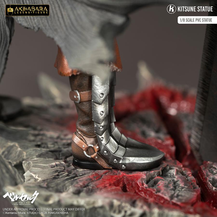 送料無料◇ベルセルク ガッツ 1/8 PVC スタチュー ピュアアーツ 【1月