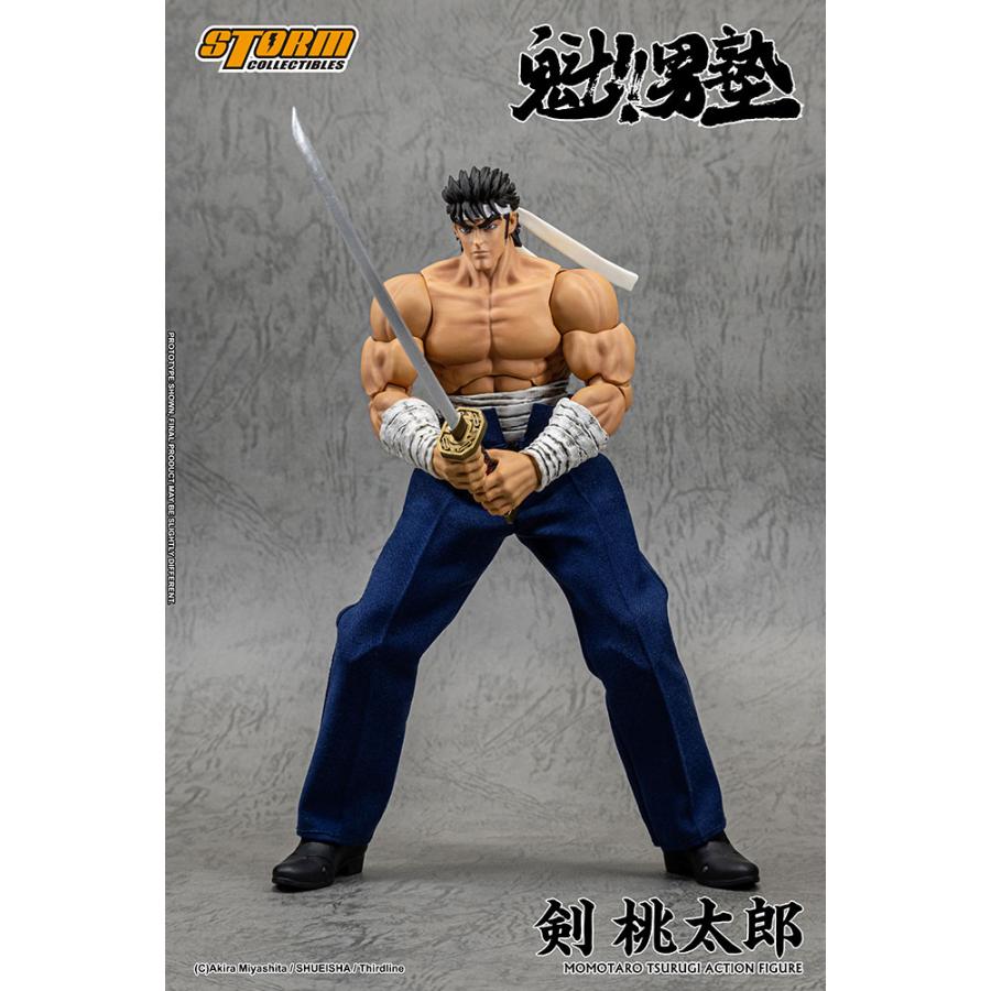 送料無料◇魁！！男塾 アクションフィギュア 剣桃太郎 ストーム