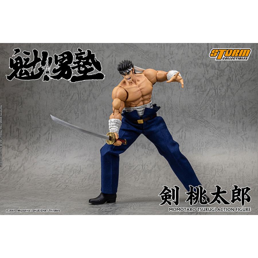 送料無料◇魁！！男塾 アクションフィギュア 剣桃太郎 ストーム