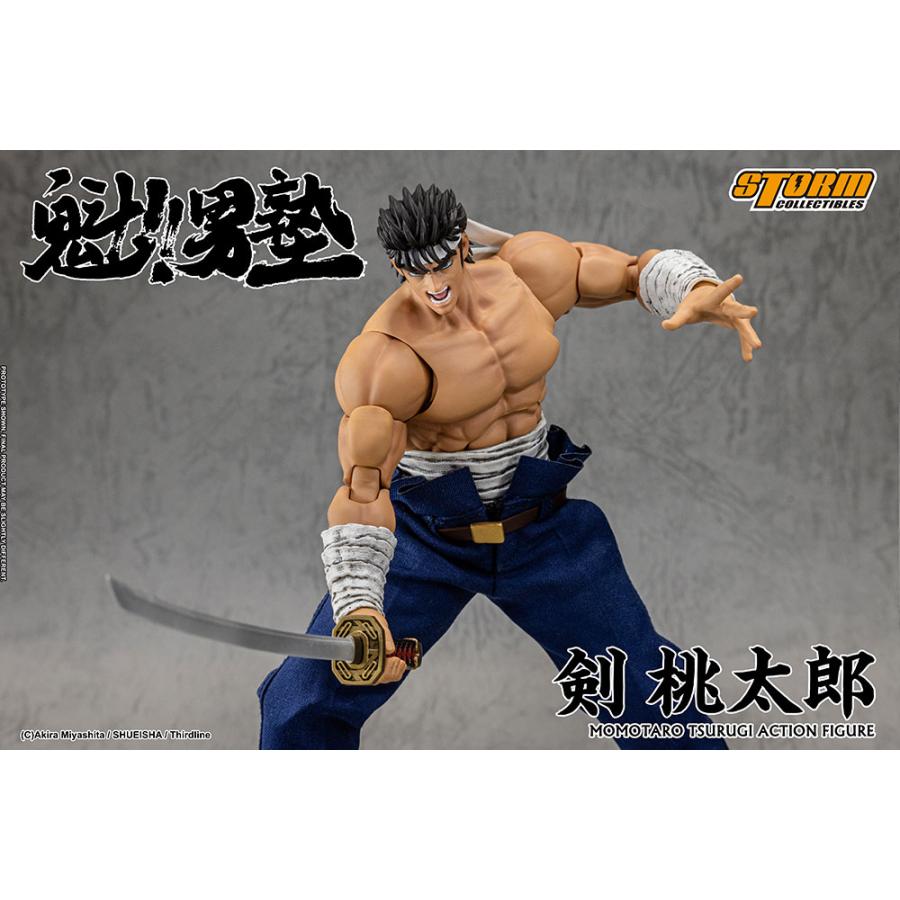 送料無料◇魁！！男塾 アクションフィギュア 剣桃太郎 ストーム