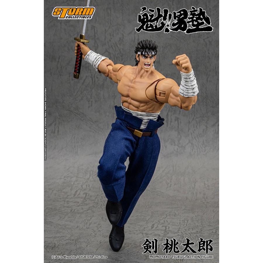 送料無料◇魁！！男塾 アクションフィギュア 剣桃太郎 ストーム