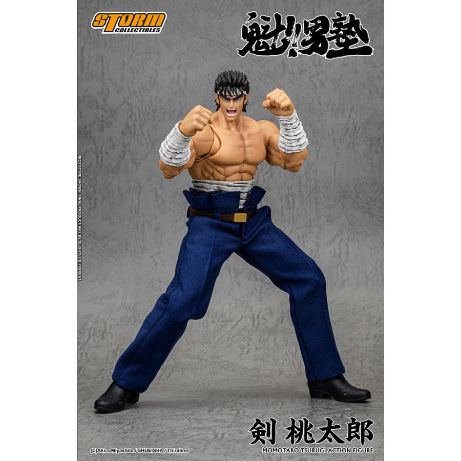 送料無料◇魁！！男塾 アクションフィギュア 剣桃太郎 ストーム