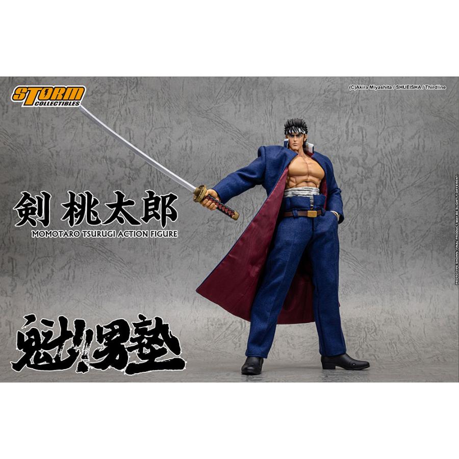 送料無料◇魁！！男塾 アクションフィギュア 剣桃太郎 ストーム