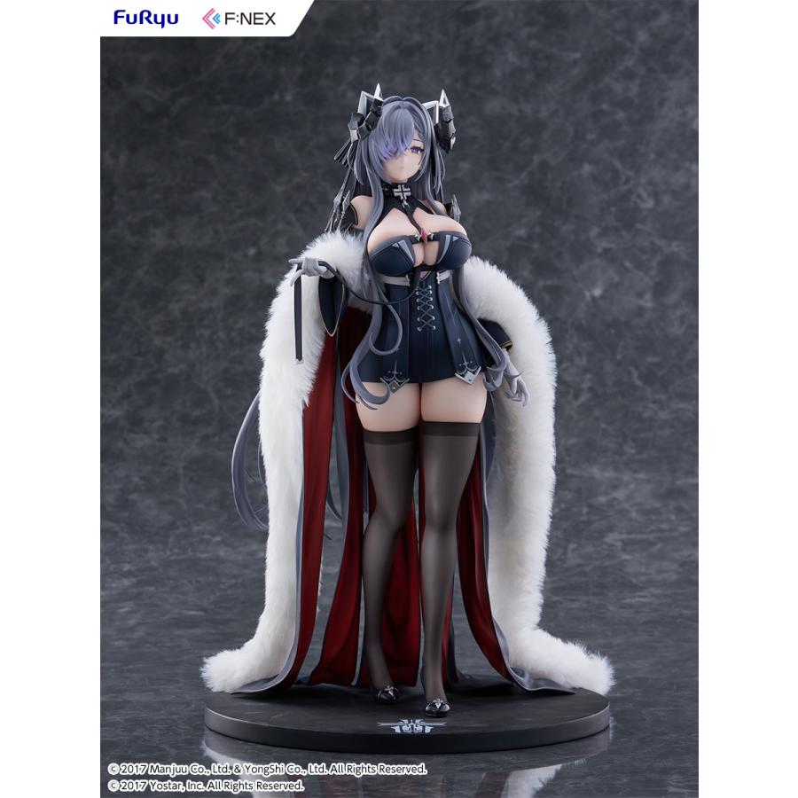 送料無料◆F：NEX アズールレーン アウグスト・フォン・パーセヴァル 鉄血 空母 1/6スケール フリュー フィギュア 【未定予約】_1