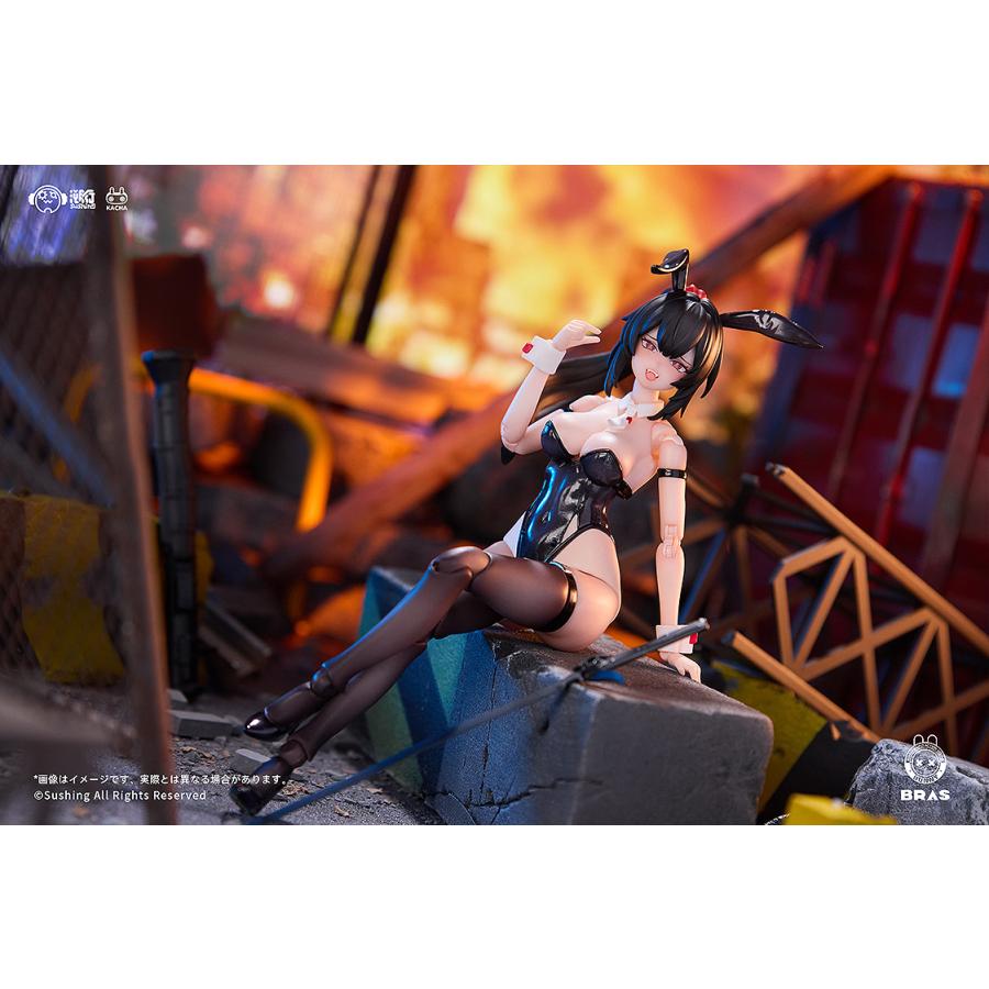 BUNNY RAPID ACTION SQUAD Attacker・ルナ 1/12 可動フィギュア 初回