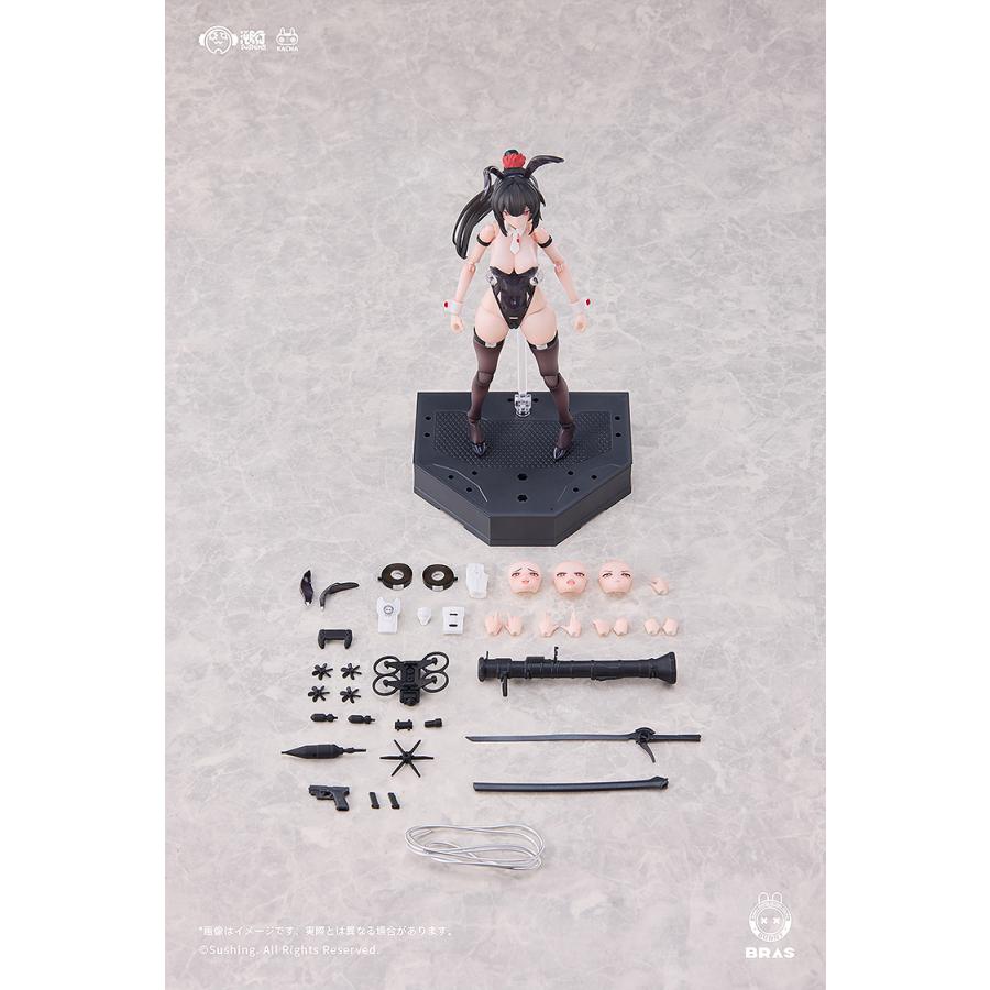 BUNNY RAPID ACTION SQUAD Attacker・ルナ 1/12 可動フィギュア 初回