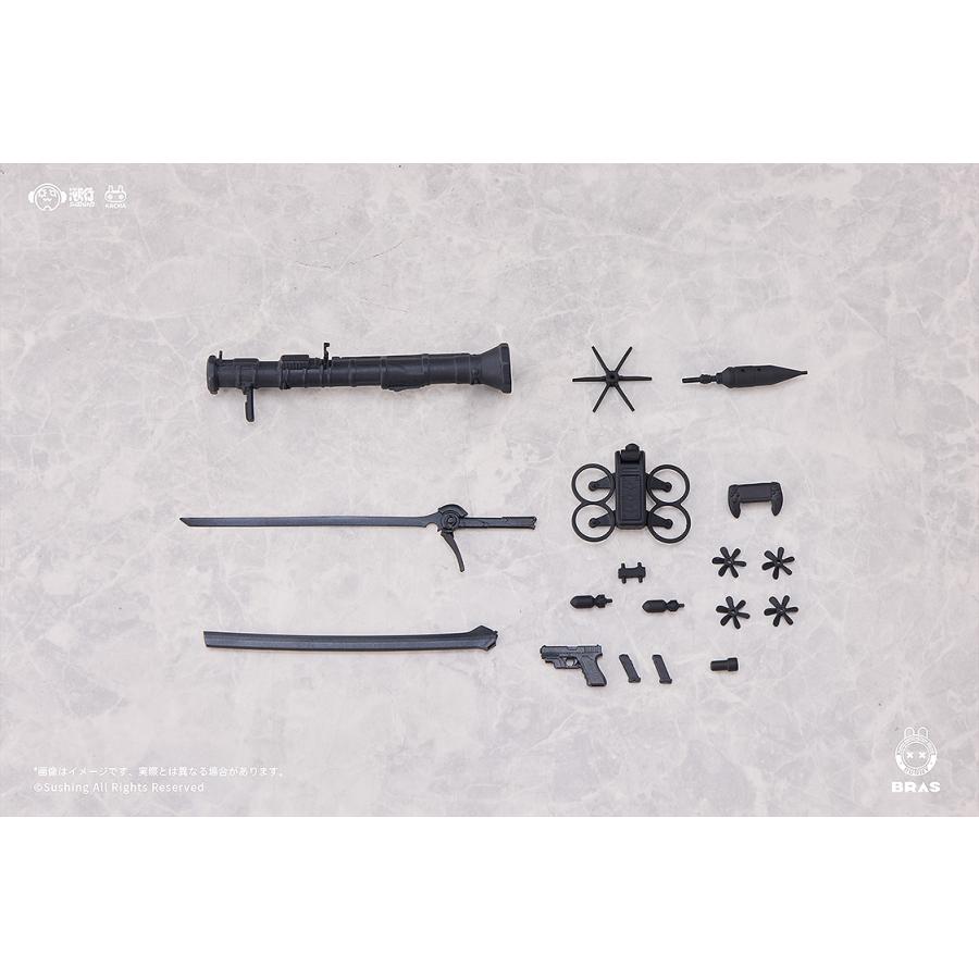 BUNNY RAPID ACTION SQUAD Attacker・ルナ 1/12 可動フィギュア 初回