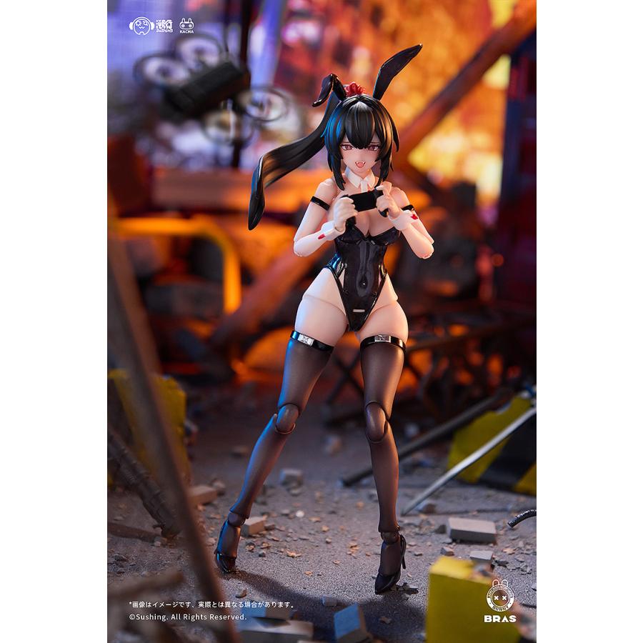 BUNNY RAPID ACTION SQUAD Attacker・ルナ 1/12 可動フィギュア 初回