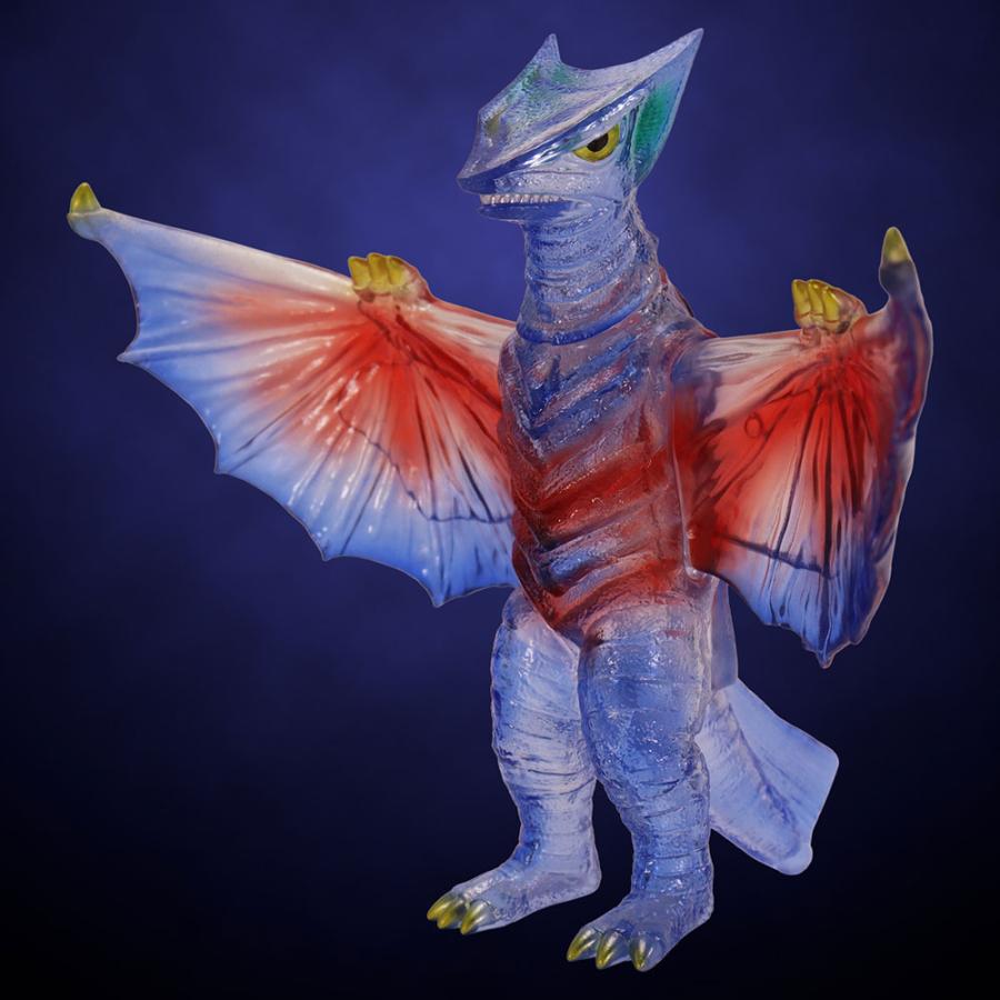 CCP ミドルサイズシリーズ ガメラ 第9弾 ギャオス(1967) レトロブルー