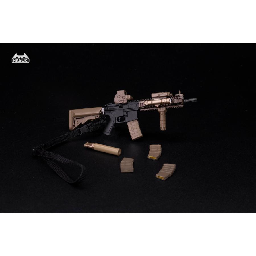 HASUKI アサルトライフルセット ブラックゴールド 1/12 アクション