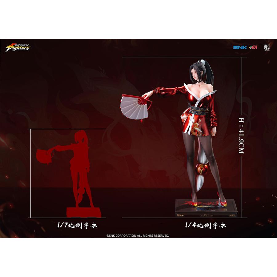 送料無料◇THE KING OF FIGHTERS 不知火舞 周年Ver. BearPanda 1/4