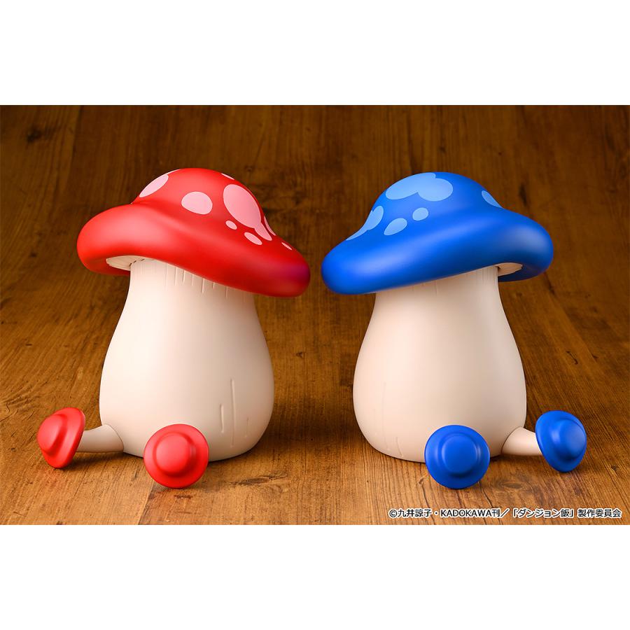 送料無料◇ダンジョン飯 ソフビ 歩き茸 2種セット (赤/青) Loop' 【4月