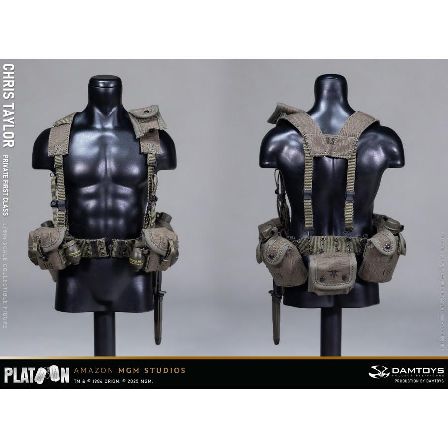 送料無料◇(代引不可)ダムトイ 『プラトーン』 クリス・テイラー 1/6