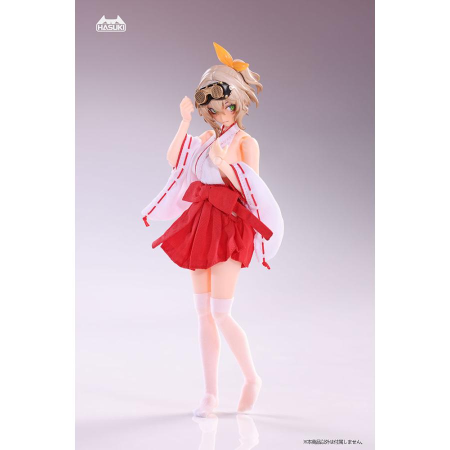 HASUKI ドール用コスチューム CS019 巫女服セット (ドール用) 【5月