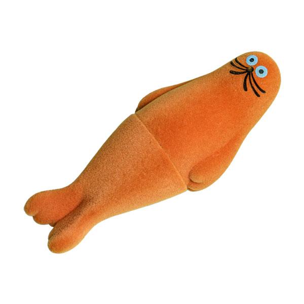 中空工房 アザラシ ORANGE FLOCKY フロッキー ソフビフィギュア ケン