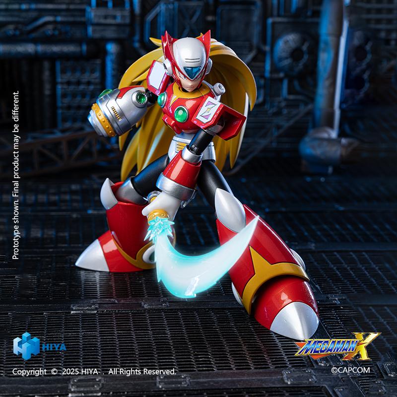 送料無料◇ハイヤトイズ ロックマンX アクションフィギュア ゼロ