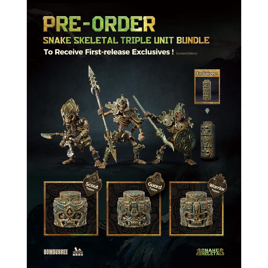 送料無料◇Yototoy SNAKE SKELETALシリーズ 1/12スケール 可動