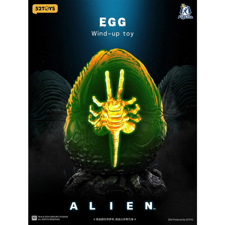52TOYS FIGLITE エイリアン ゼノモーフエッグ フィギュア 【4月予約