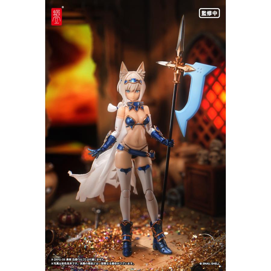 蝸之殼Snail Shell 勇者 迅狼ウルフ用武装オプションパーツ 1/12 完成