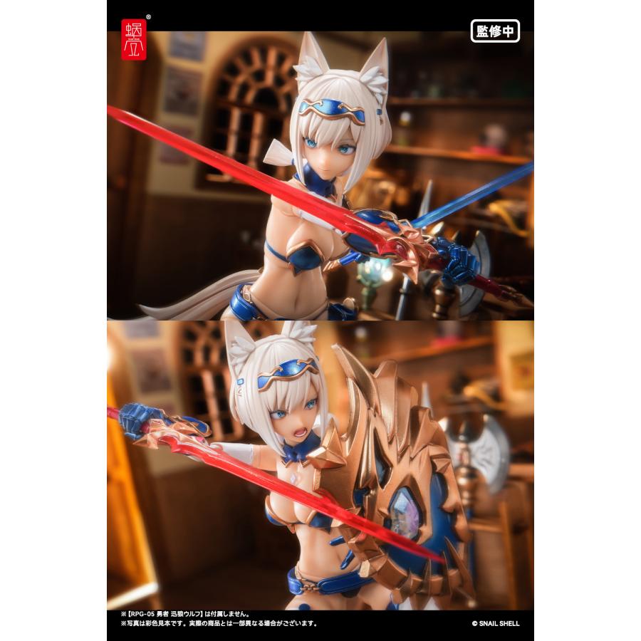 蝸之殼Snail Shell 勇者 迅狼ウルフ用武装オプションパーツ 1/12 完成