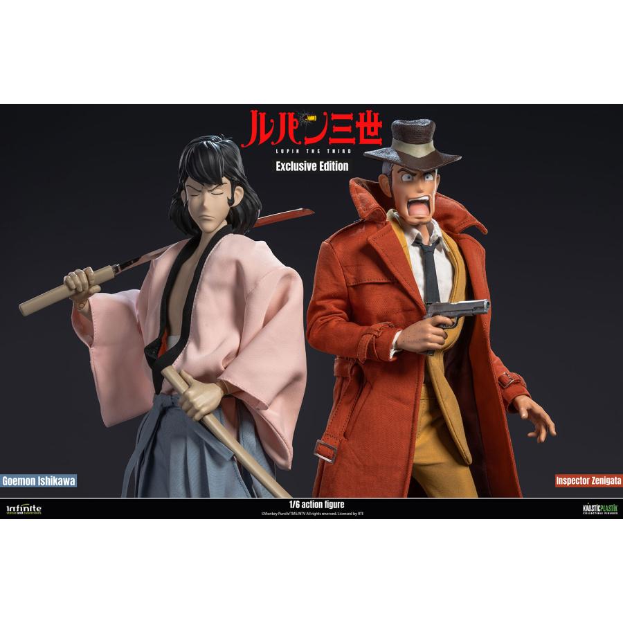 送料無料◇(代引不可)ルパン三世 PART4 石川五ェ門＆銭形警部 1/6