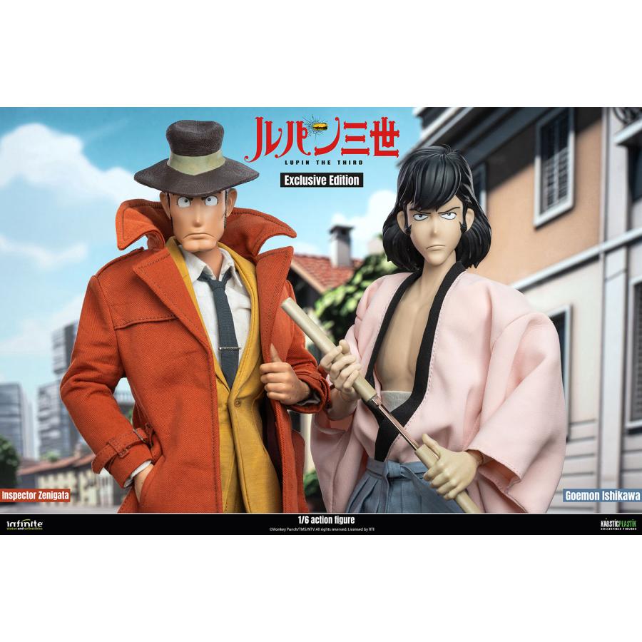 送料無料◇(代引不可)ルパン三世 PART4 石川五ェ門＆銭形警部 1/6