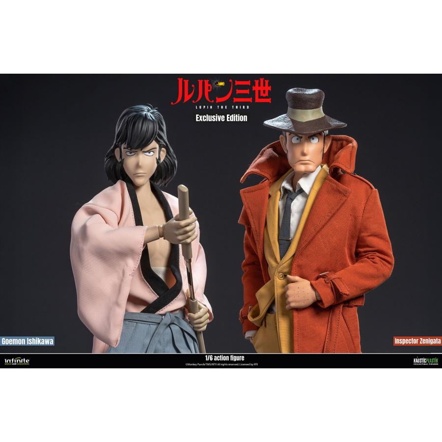 送料無料◇(代引不可)ルパン三世 PART4 石川五ェ門＆銭形警部 1/6