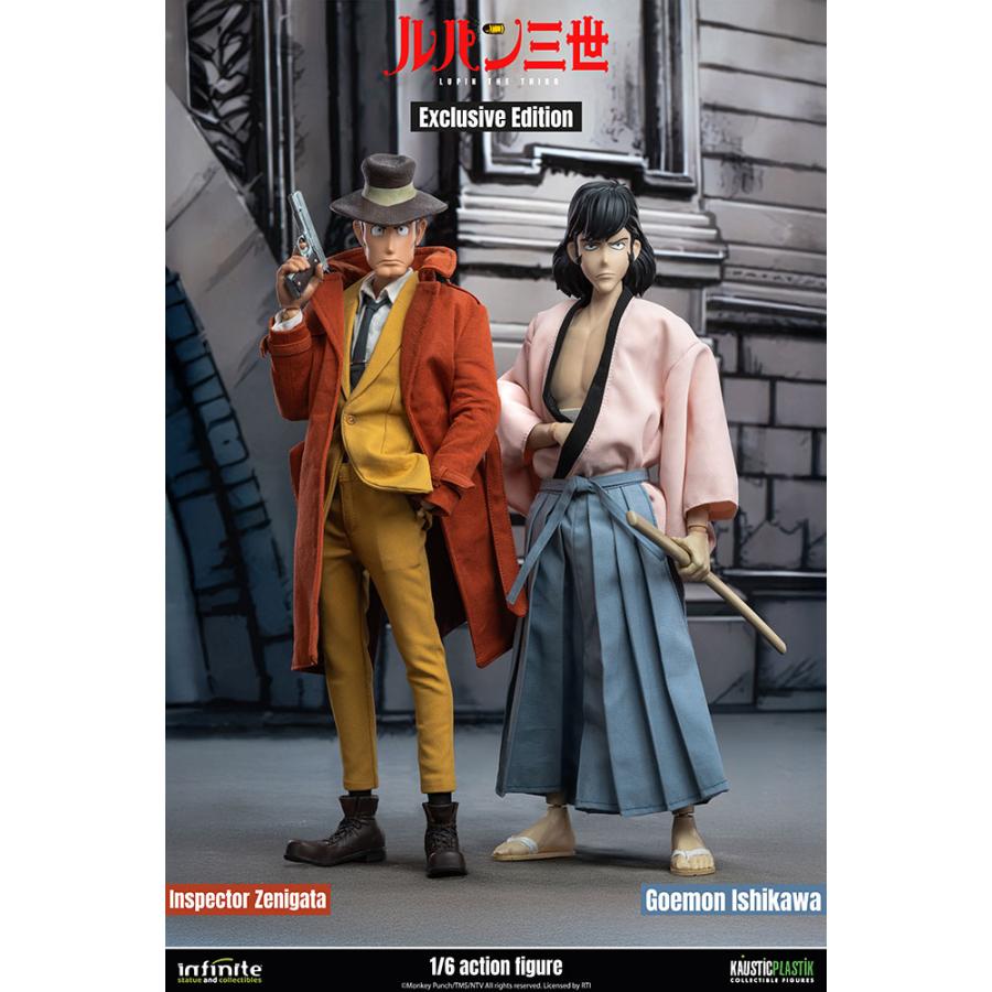 送料無料◇(代引不可)ルパン三世 PART4 石川五ェ門＆銭形警部 1/6