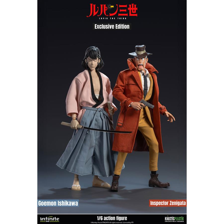 送料無料◇(代引不可)ルパン三世 PART4 石川五ェ門＆銭形警部 1/6