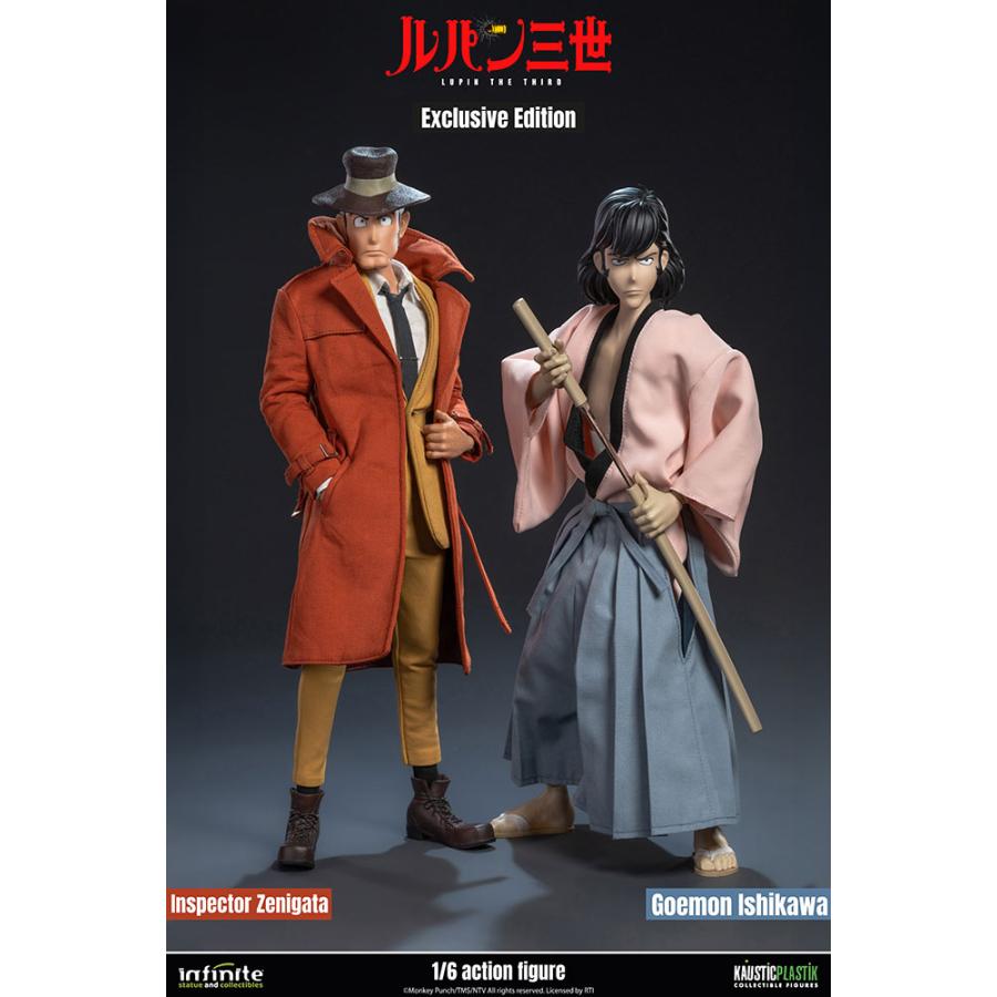 送料無料◇(代引不可)ルパン三世 PART4 石川五ェ門＆銭形警部 1/6