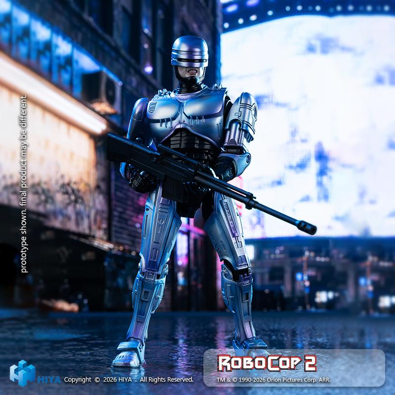 送料無料◇ロボコップ2 1/12 アクションフィギュア ロボコップ