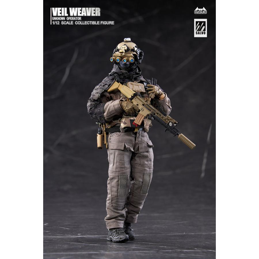 送料無料◇HASUKI SALVOシリーズ ヴェイル・ウィーバー 1/12 塗装済み