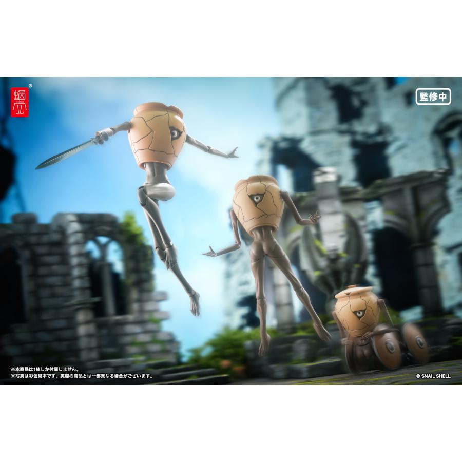 アミューズメントフィギュア 9体セット 送料無料◇壺ミミック 1/12 完成品アクションフィギュア 3個セット 蝸