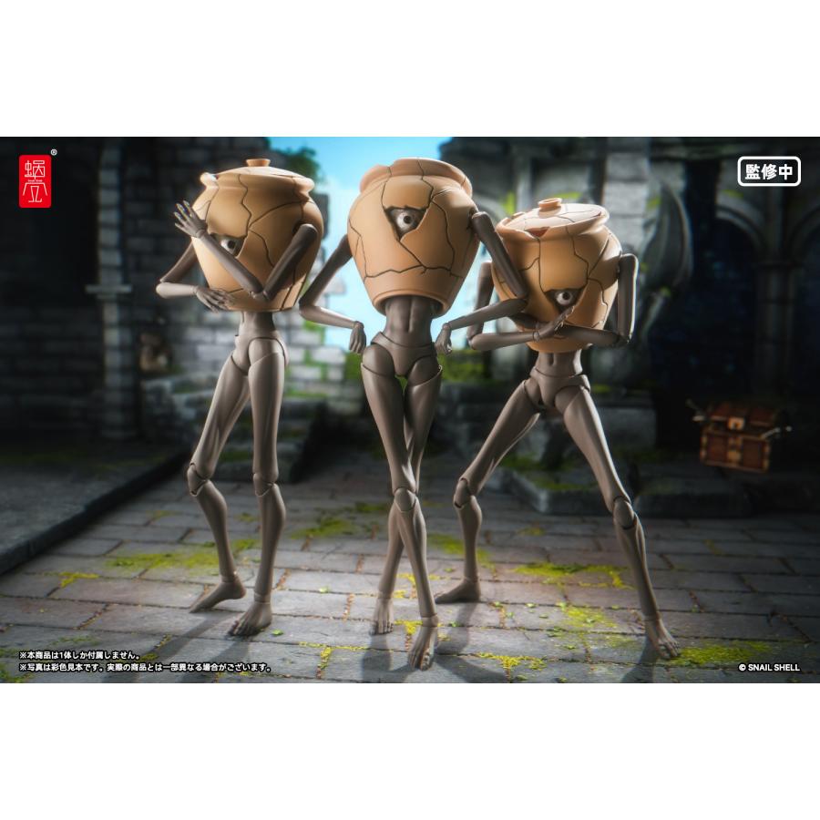 送料無料◇壺ミミック 1/12 完成品アクションフィギュア 3個セット 蝸