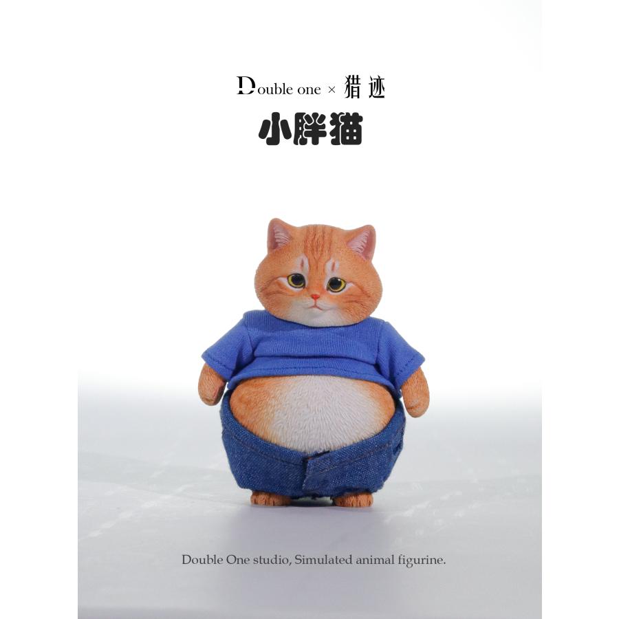送料無料◇ダブルワン x リエジ 1/6 ぽっちゃりキャット 茶トラ