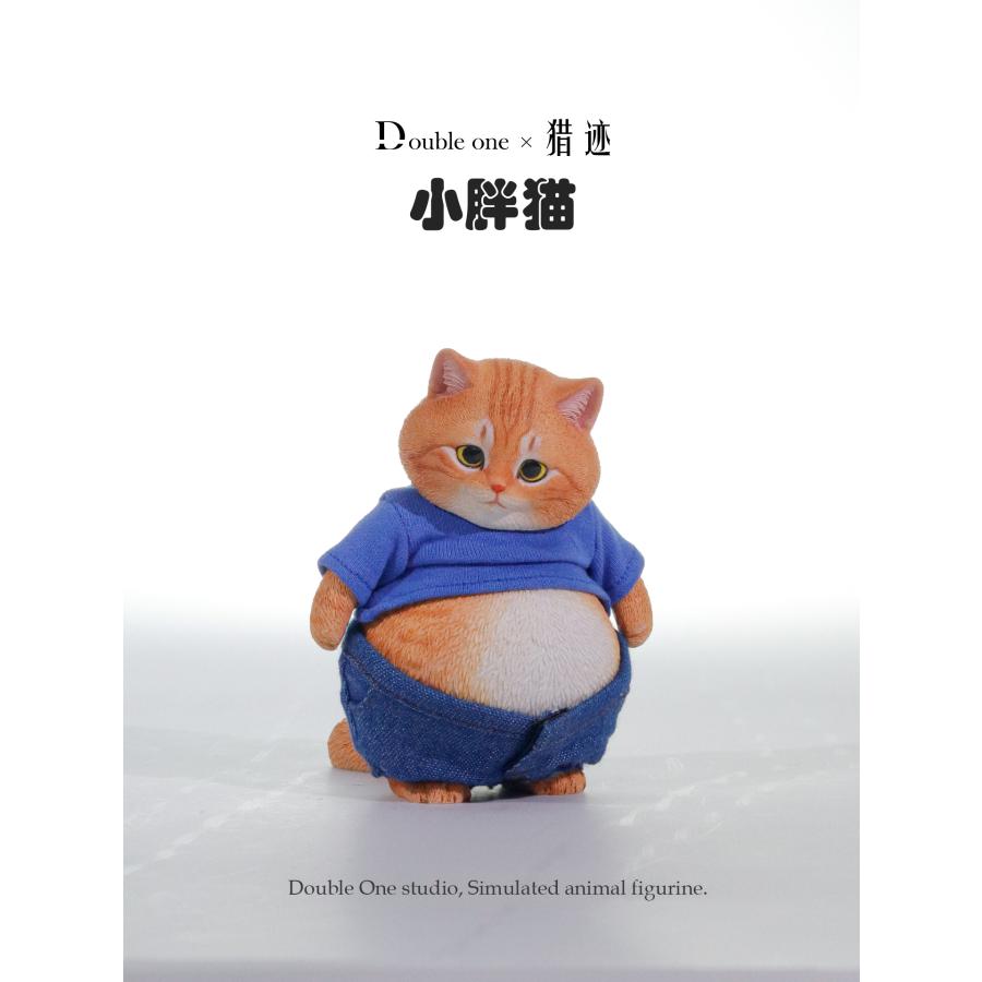 送料無料◇ダブルワン x リエジ 1/6 ぽっちゃりキャット 茶トラ