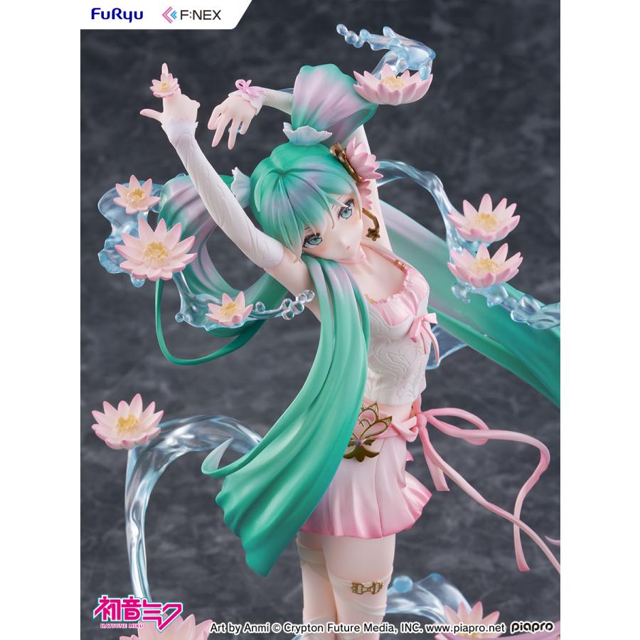 初音ミク フィギュア まとめ売り 14点 開封あり SEGA FuRyu フリュー 送料無料◇F：NEX 1/7 初音ミク 睡蓮ver. フィギュア 【10月