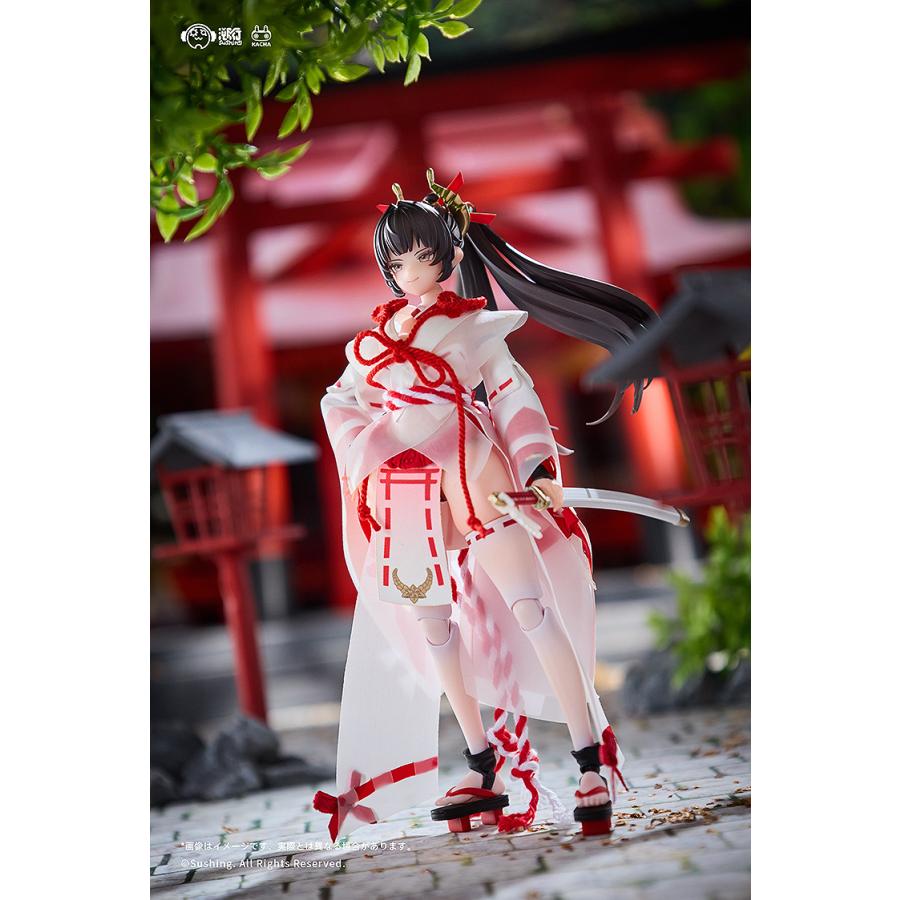 送料無料◇戦闘巫女 上藤櫻 1/12 可動フィギュア 初回生産限定特典付き
