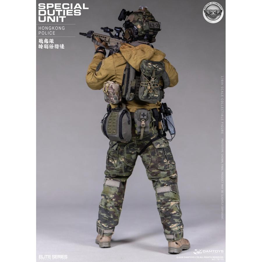 送料無料◇(代引不可)ダムトイ 1/6 香港警察SDU(スペシャル