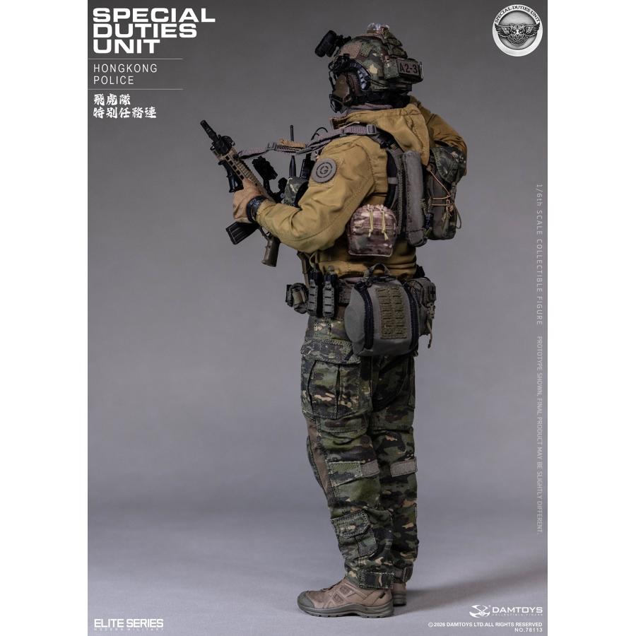 送料無料◇(代引不可)ダムトイ 1/6 香港警察SDU(スペシャル