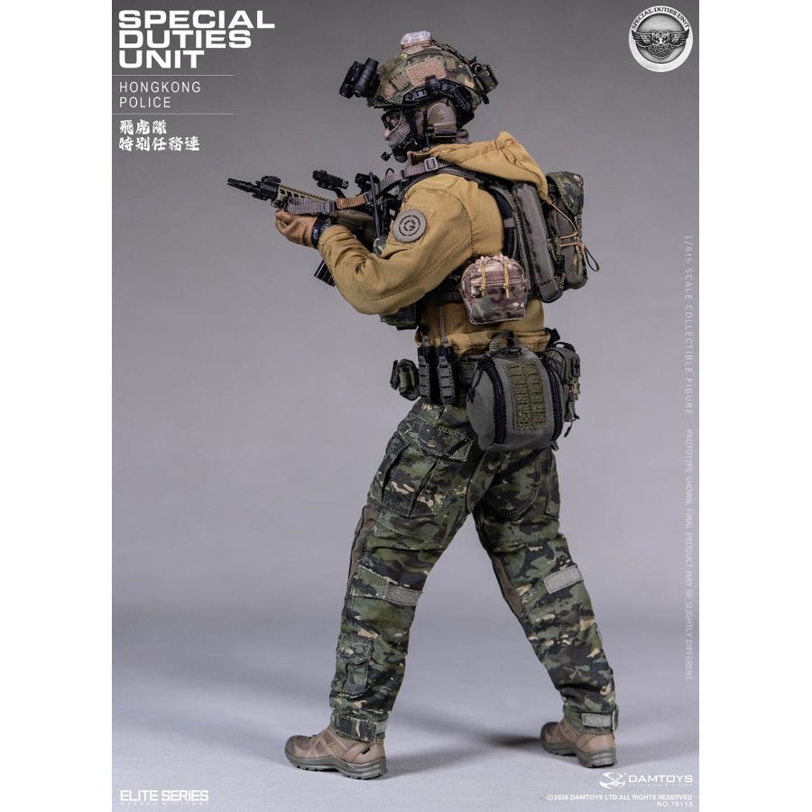 送料無料◇(代引不可)ダムトイ 1/6 香港警察SDU(スペシャル
