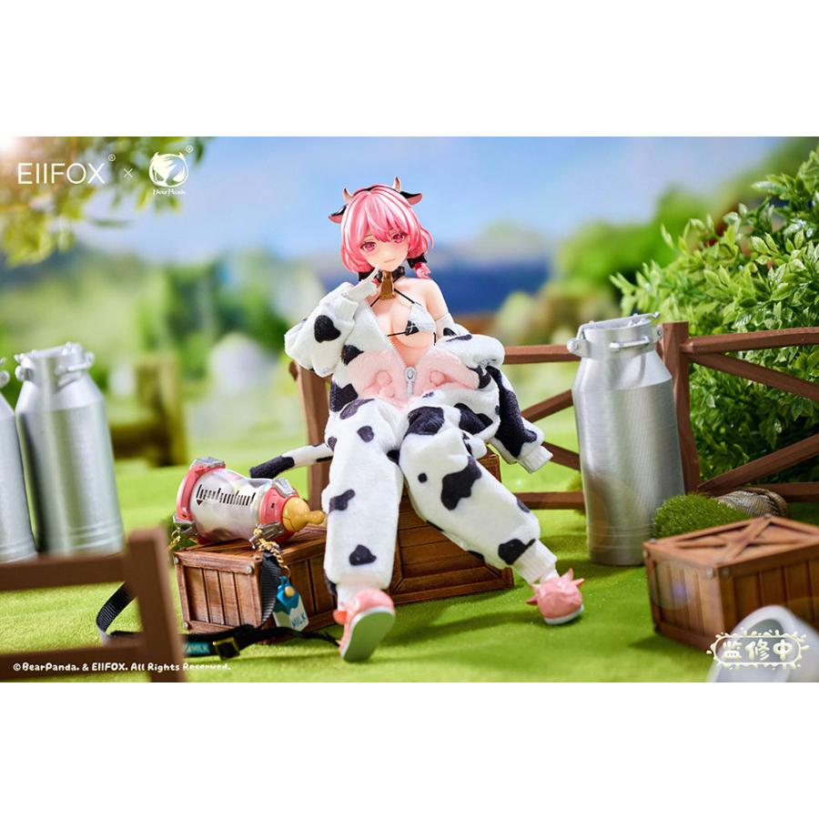 Bear Panda x EIIFOX 1/8 乳牛 MOMO 完成品アクションフィギュア 【10