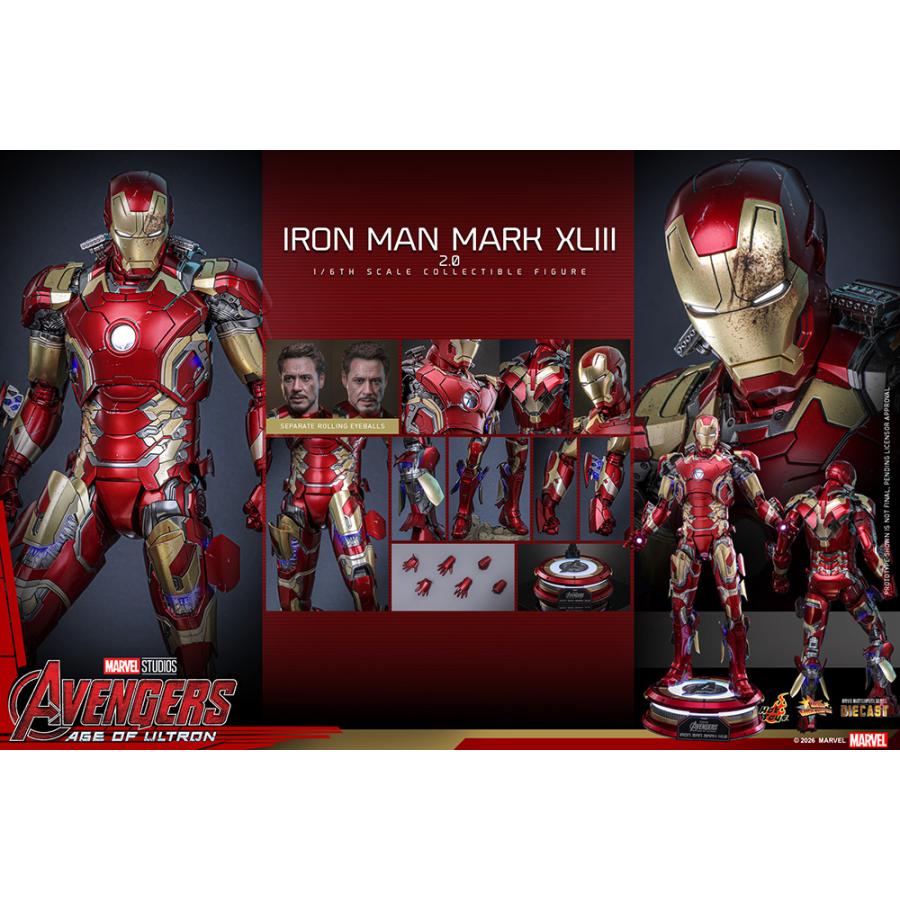 【開封品】ホットトイズ ウルトロン マーク1 公式グッズ付き ヨドバシ.com - ホットトイズ HOT TOYS ムービー・マスターピース