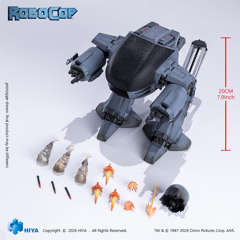 送料無料◆ハイヤトイズ ロボコップ 1/12 アクションフィギュア ED-209 ESR0303 【未定予約】の画像