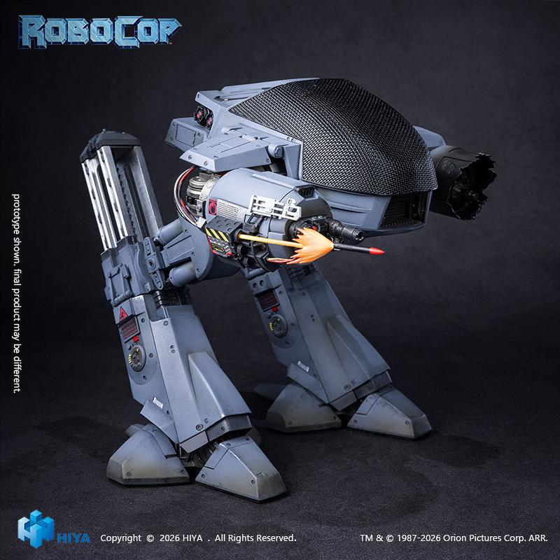 送料無料◆ハイヤトイズ ロボコップ 1/12 アクションフィギュア ED-209 ESR0303 【未定予約】の画像